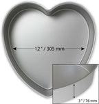 Moule à Gâteau Cœur, Aluminium (76 x 305mm)
