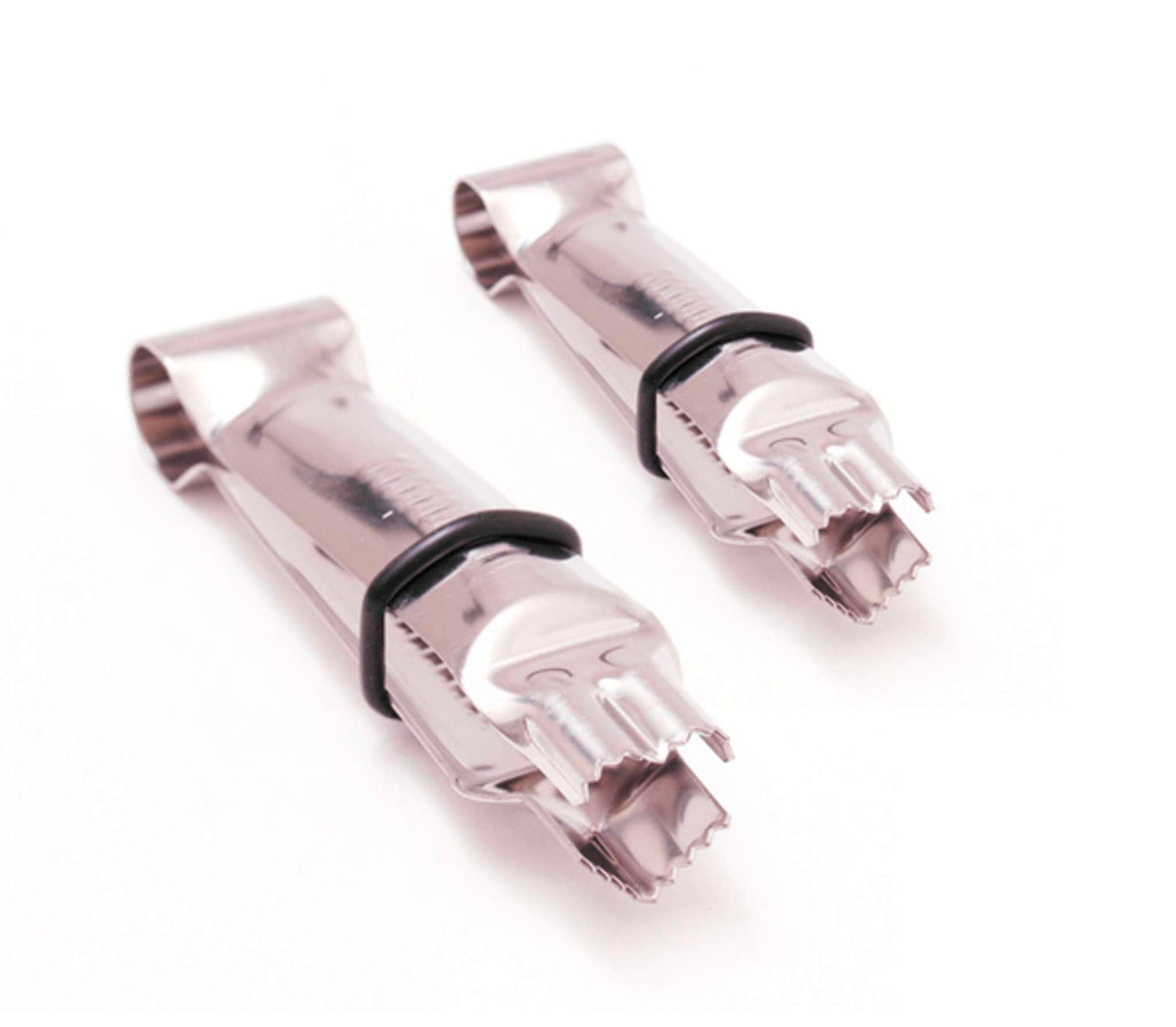 Heart Shape Serrated Crimpers (1/2in & 3/4in) Set/2