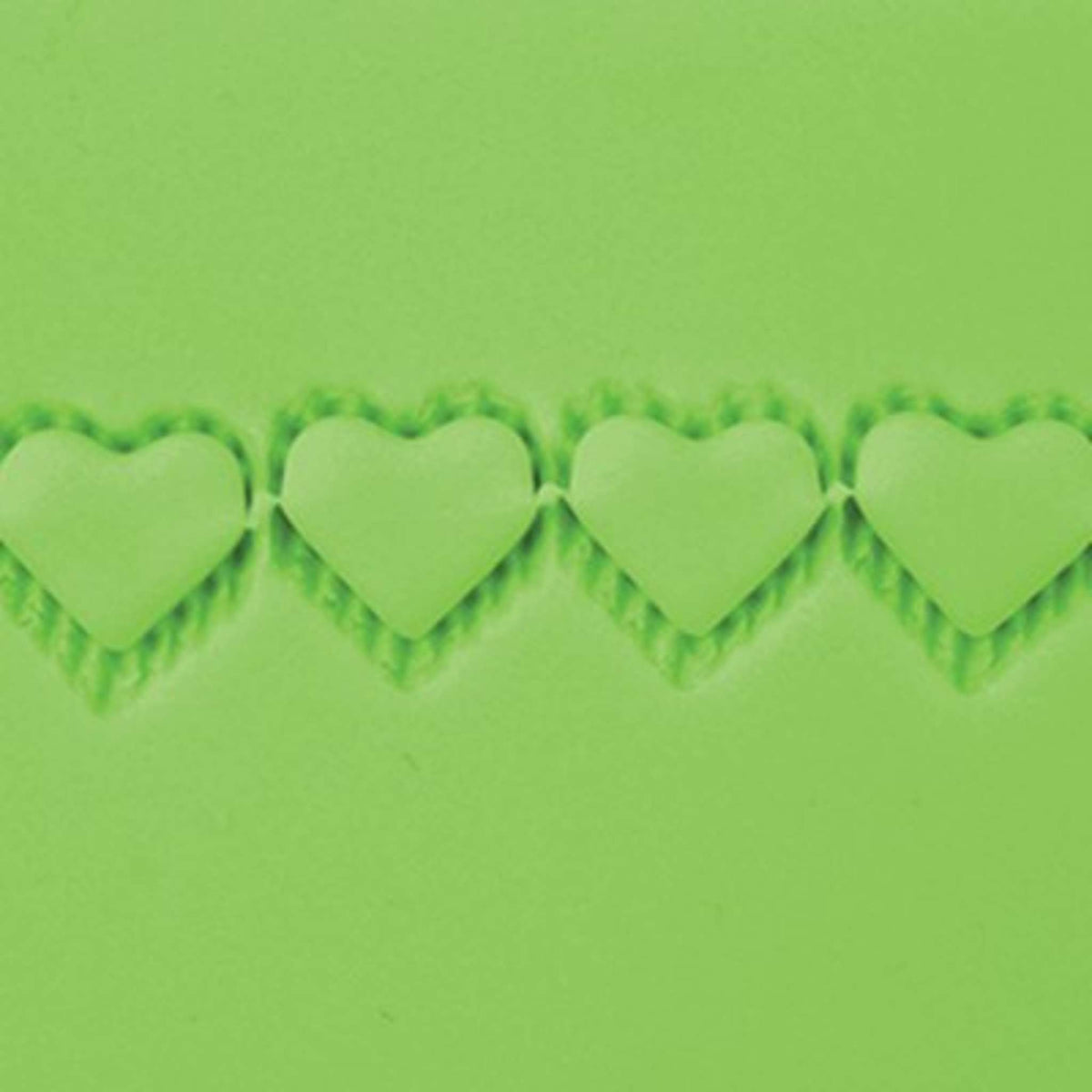 Heart Shape Serrated Crimper (1/2in)