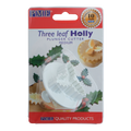 Three Leaf Holly Plunger Fondant Cutter (45mm / 1.7")