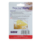Three Leaf Holly Plunger Fondant Cutter (45mm / 1.7")
