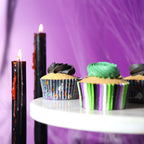 Halloween Folienbeschichtete Cupcake-Förmchen - Trick oder Süß (60 Stück)
