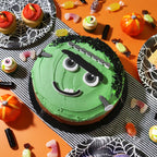 Halloween Essbare Zucker Kuchenaufsätze - Frank-ly Scary (5 Stück)