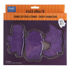 Halloween Keksausstechern & Stempeln - Gruselige Charaktere (3er-Set)