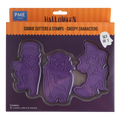 Halloween Keksausstechern & Stempeln - Gruselige Charaktere (3er-Set)
