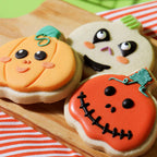 Halloween Koekjesuitsteker met Comfort Grip - Pompoen