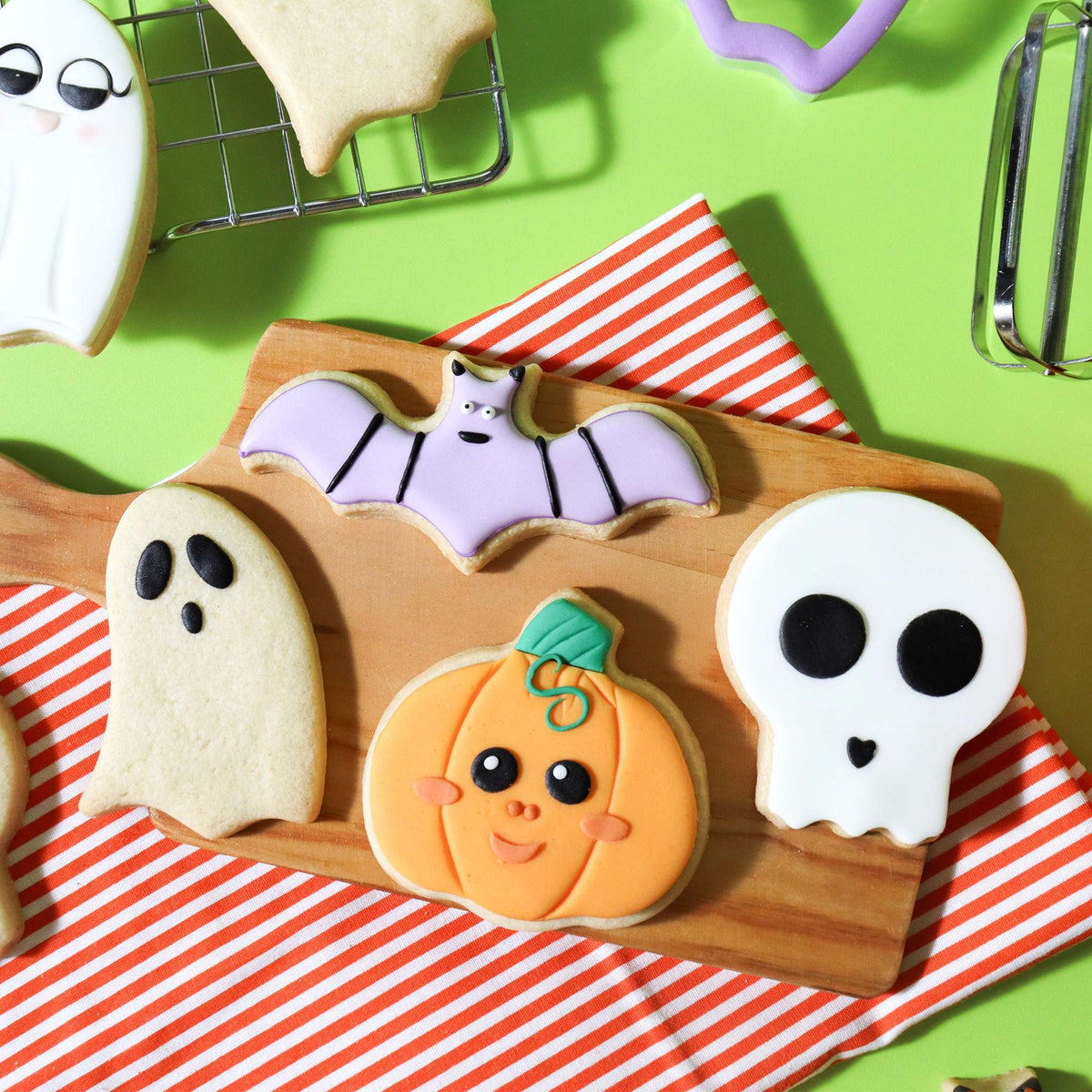Halloween Koekjesuitsteker met Comfort Grip - Pompoen