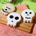 Halloween Keksausstecher mit Komfortgriff - Schädel