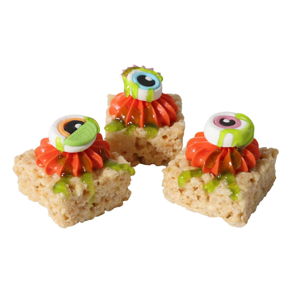 Slime Monsters Edible Cupcake Kit  Set Of 7  (40.3g / 1.42oz)