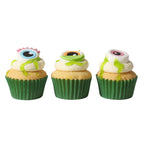 Slime Monsters Edible Cupcake Kit  Set Of 7  (40.3g / 1.42oz)