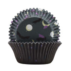 Halloween Bakförmchen & Cupcake Dekorationensset - Fledermäuse (48 Stück)