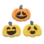 Halloween Décorations en Sucre Comestibles - Citrouille (12 pièces)