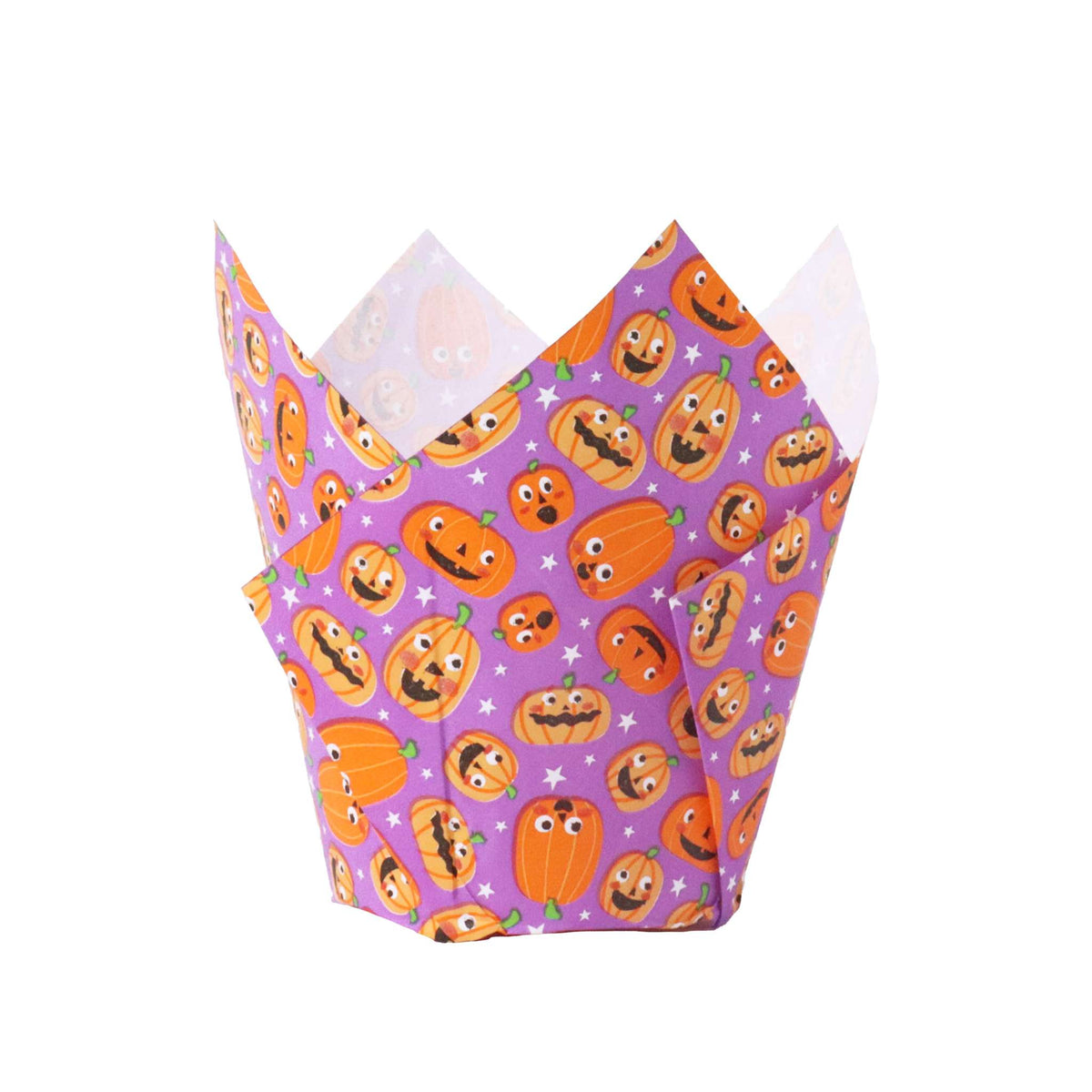 Pumpkins Party Tulip Shaped Muffin Cases Pk/24