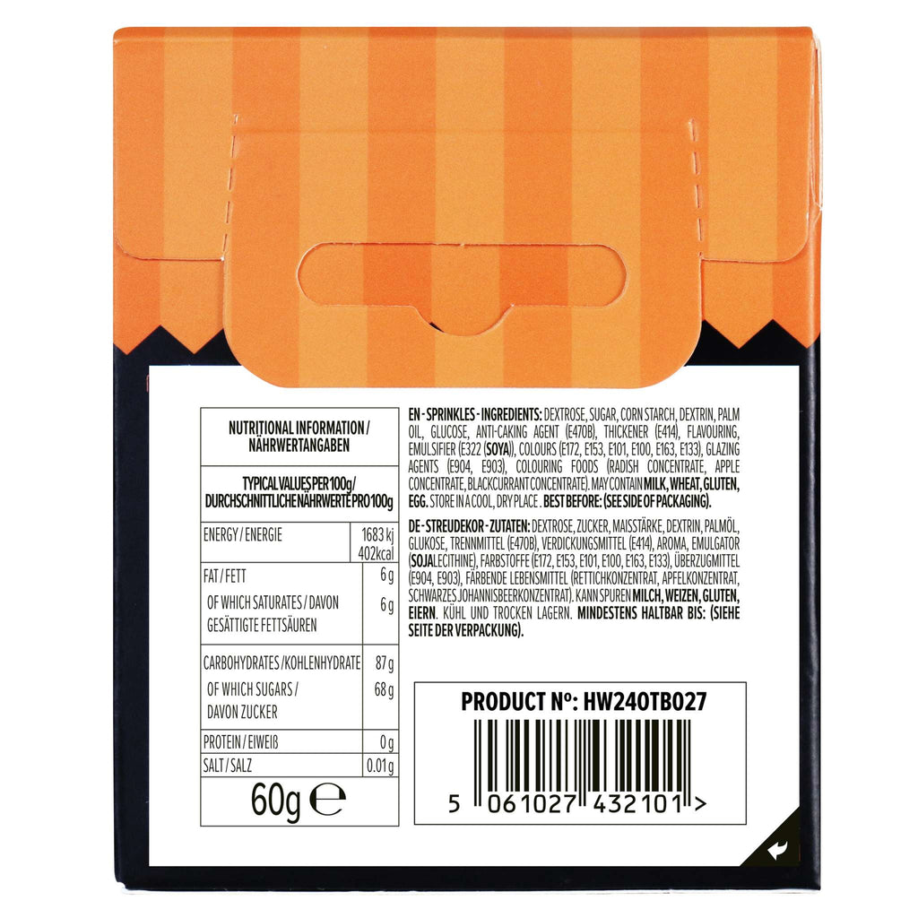 Jack-O'-Lantern Out Of The Box Sprinkles  (60g / 2.1oz)