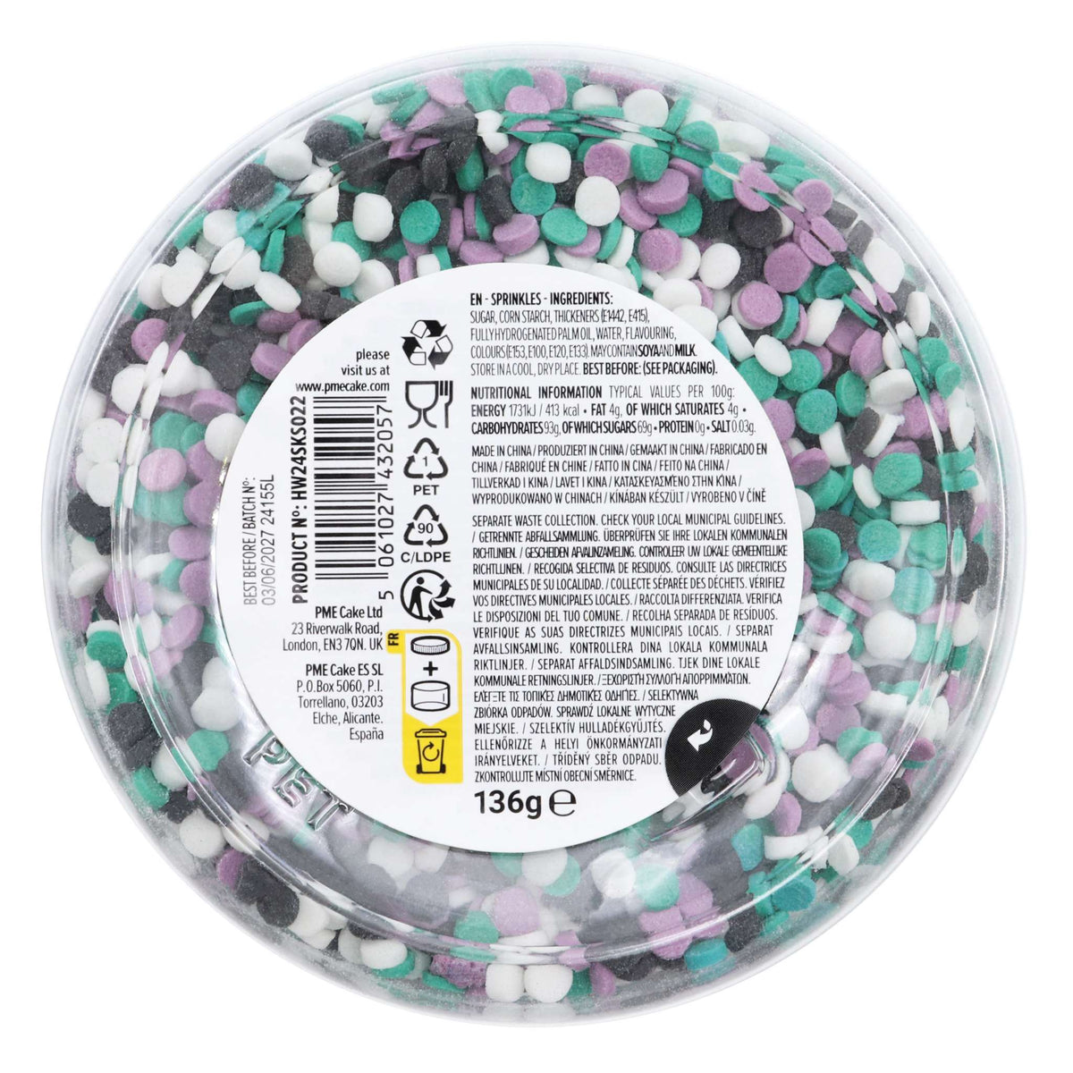 Monster Magic Sprinkle Mix  (136g / 4.8oz)