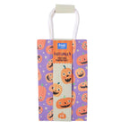 Halloween 4 Papieren Traktatiezakjes - Pompoenfeest