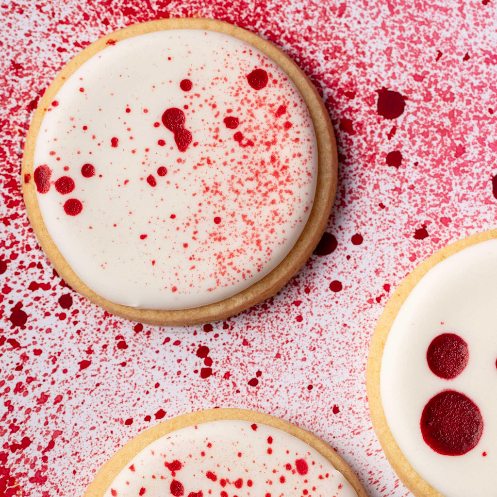 Spray comestible Éclaboussure de Sang pour gâteaux d'Halloween (30g)
