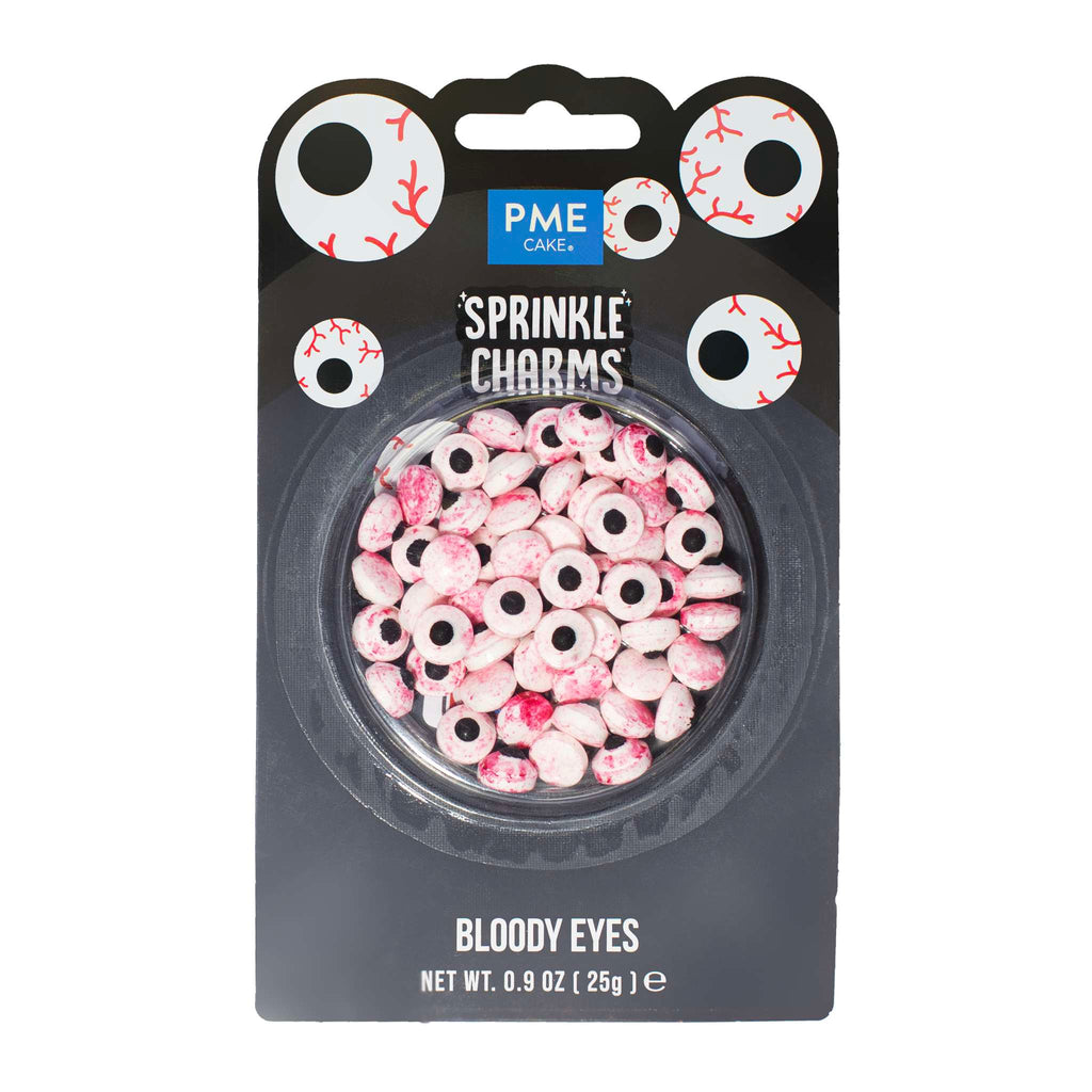 Halloween Charm-Streusel - Blutige Augen (25g)
