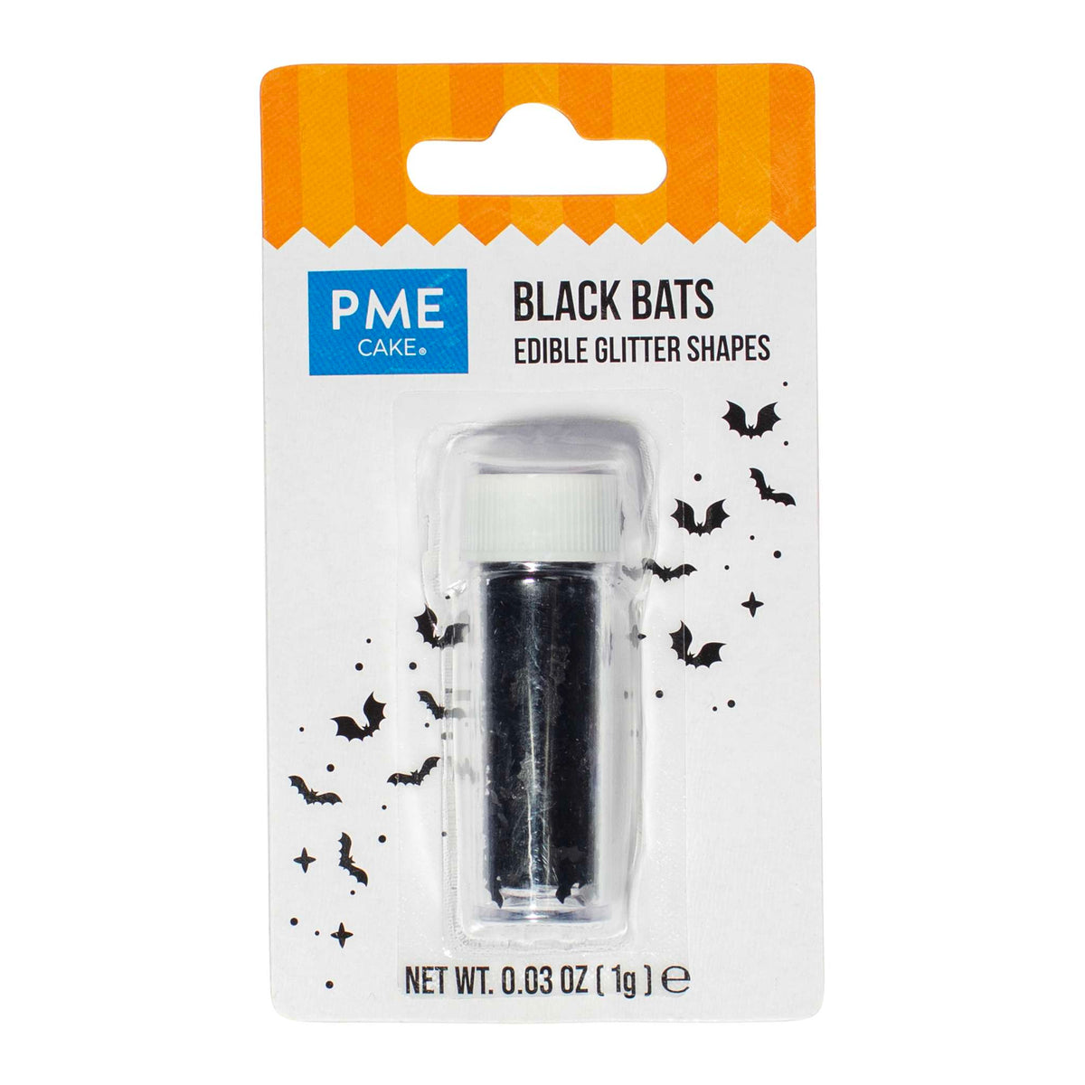 Sprinkles en Flocons comestibles d'Halloween - Chauves-souris (1g)