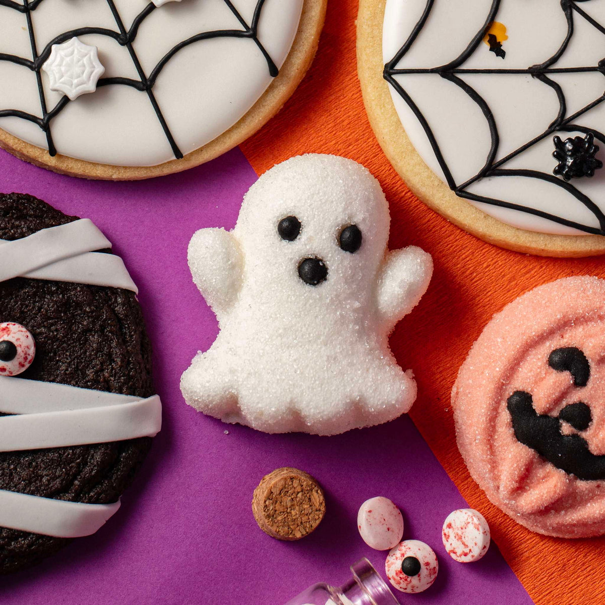 Ghosts Marshmallow Treats Pk/12 (180g / 6.35oz)