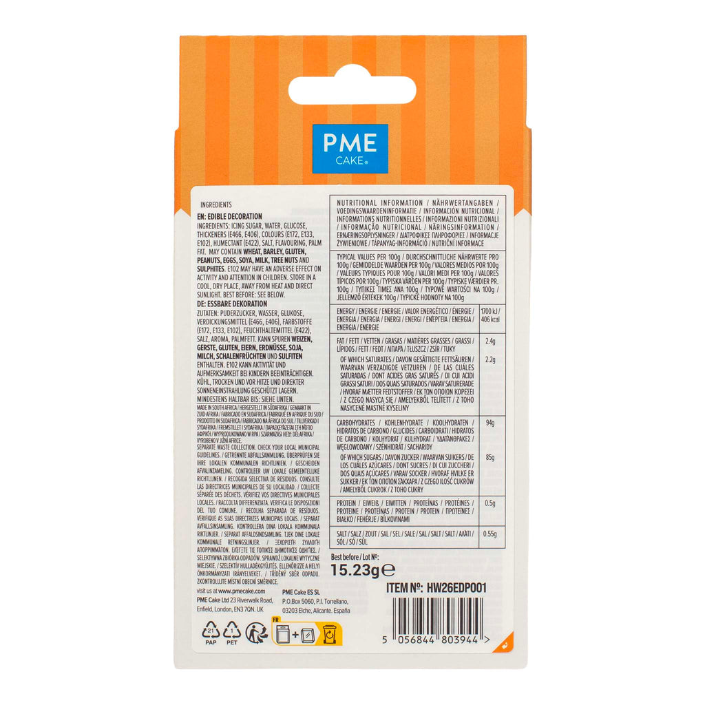 Essbare Cupcake-Dekorationen - Gemischte Figuren Pk/12 (15.23g)