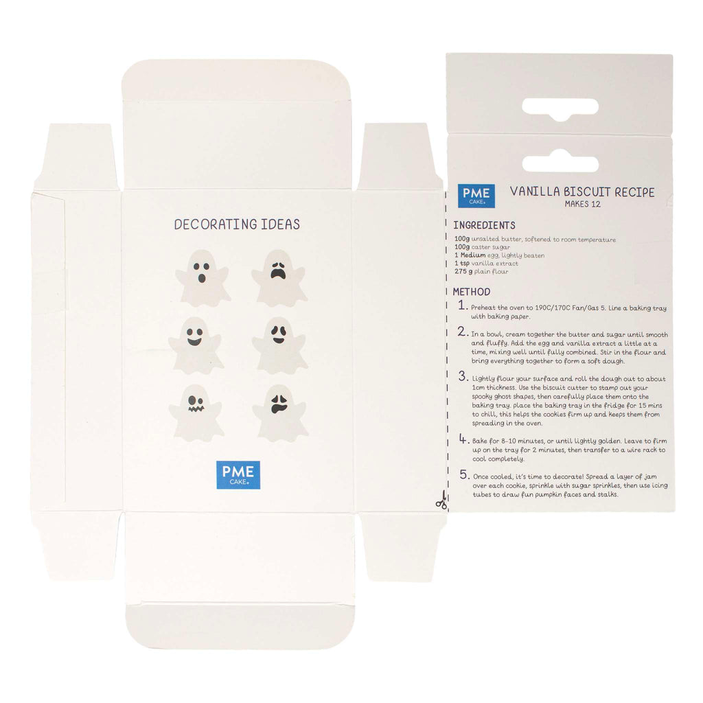 Ghost Biscuit Decorating Kit Pk/5 (116.7g)