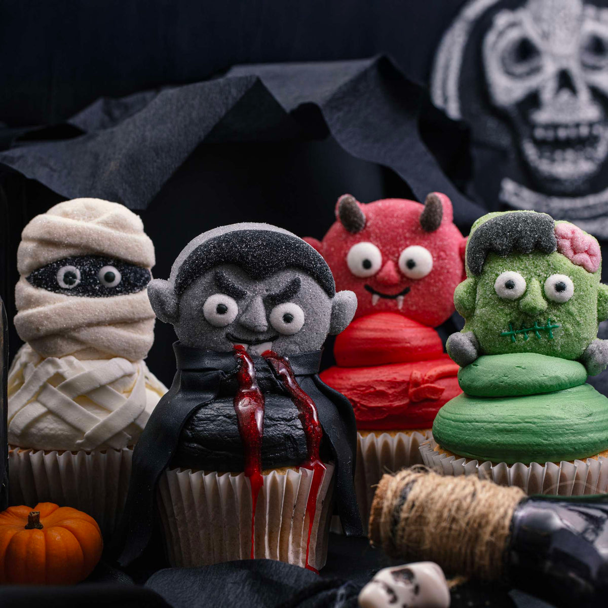 Frightful Friends Marshmallow Treats Pk/12 (180g / 6.35oz)