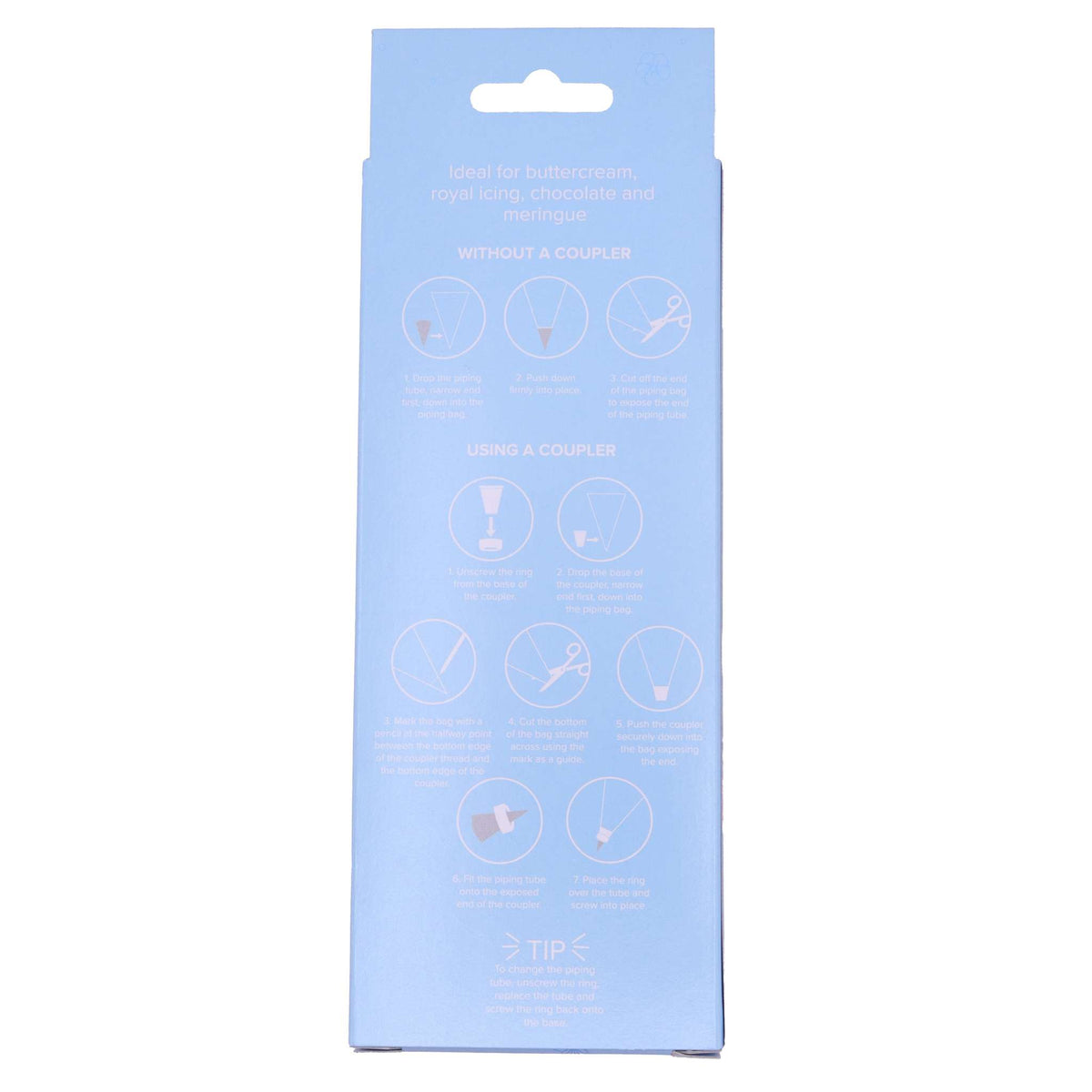 Clear Disposable Icing Bags Pk/12 (30cm / 12in)