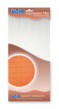 Prägematte - Kleines Quadrat-Design (150 x 305mm / 6 x 12")