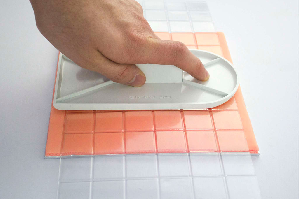 Prägematte - Kleines Quadrat-Design (150 x 305mm / 6 x 12")
