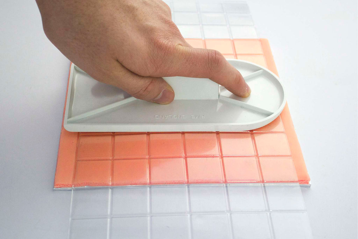 Prägematte - Kleines Quadrat-Design (150 x 305mm / 6 x 12")