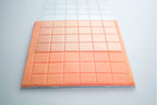 Prägematte - Kleines Quadrat-Design (150 x 305mm / 6 x 12")