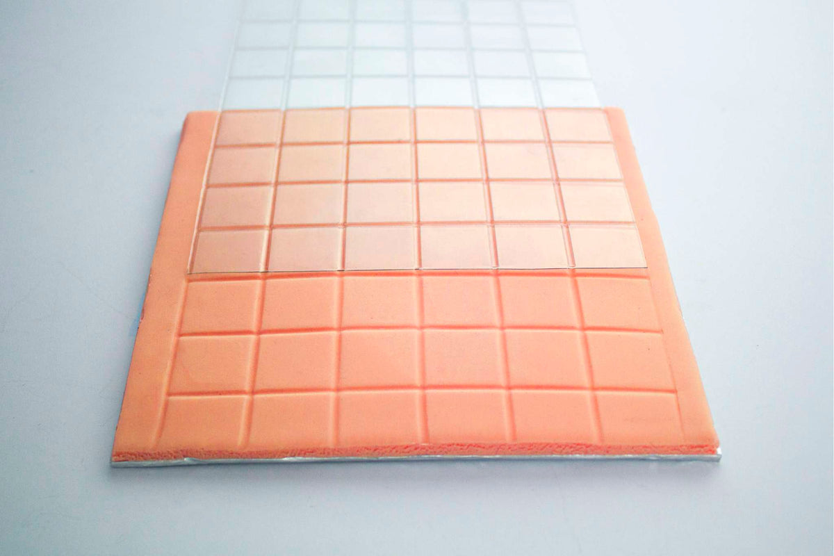 Prägematte - Kleines Quadrat-Design (150 x 305mm / 6 x 12")