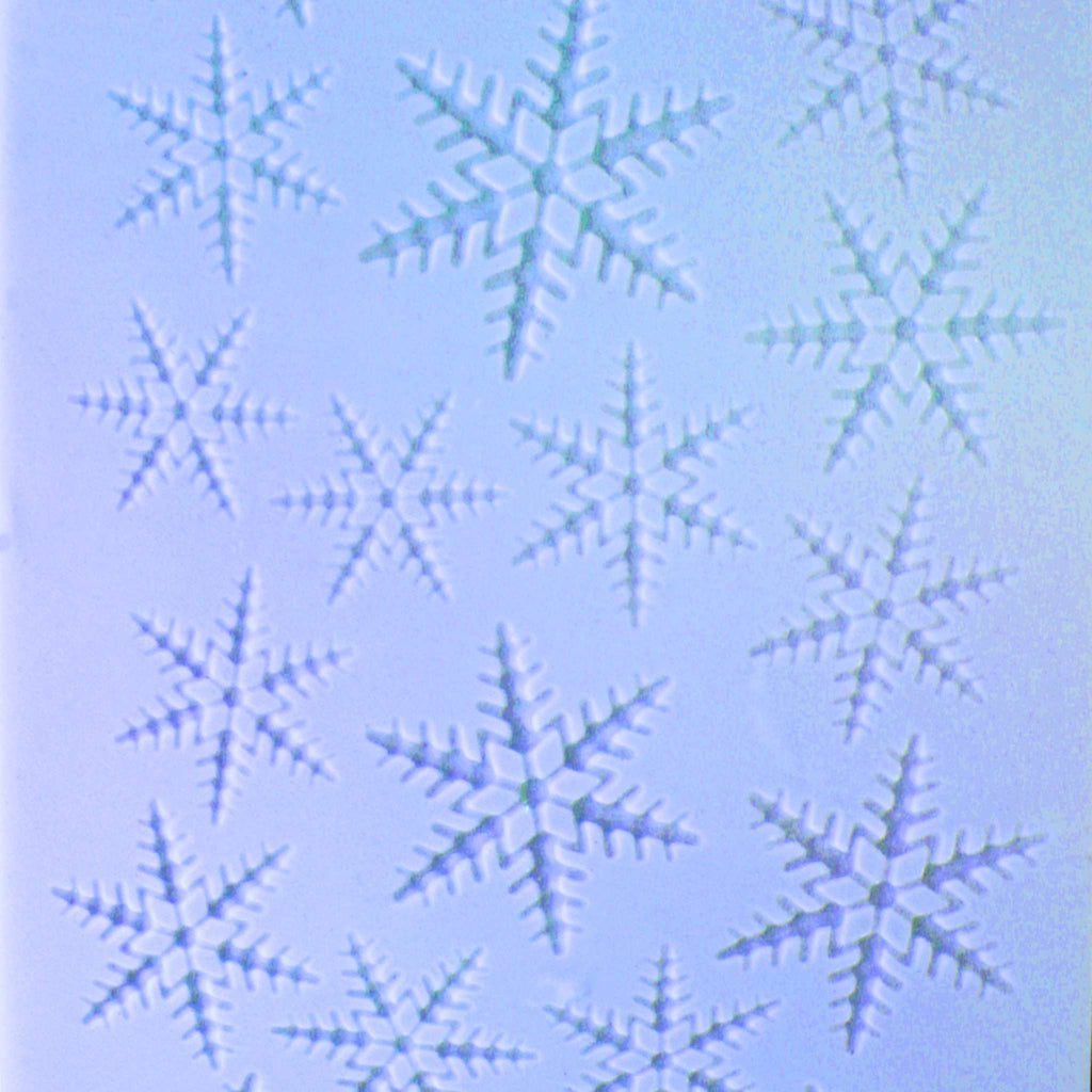 Prägematte - Schneeflocken-Design (150 x 305mm / 6 x 12")