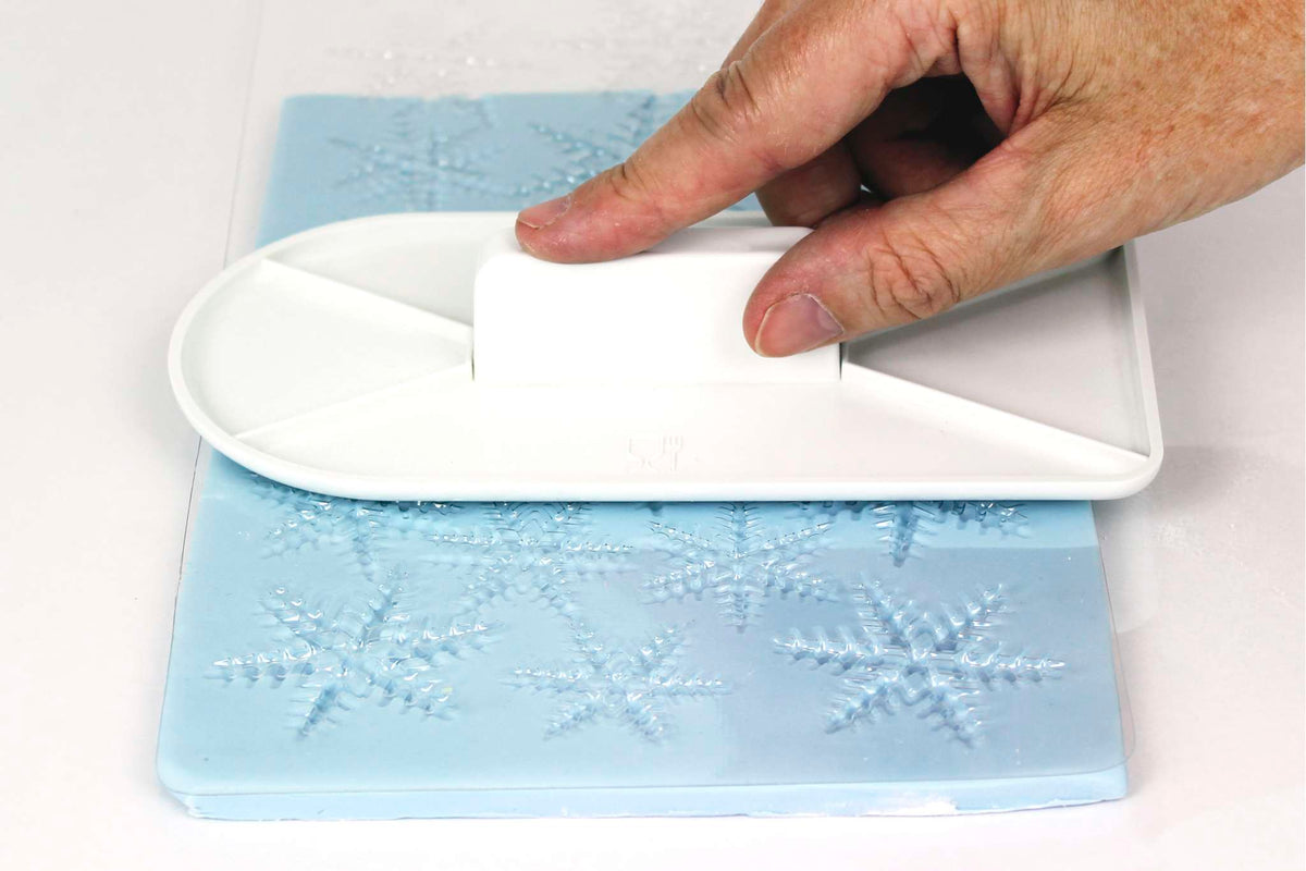 Snowflake Design Impression Mat (15 x 30.5cm / 6 x 12in)