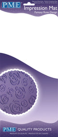 Prägematte - Rosen-Design (150 x 305mm / 6 x 12")