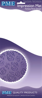 Prägematte - Rosen-Design (150 x 305mm / 6 x 12")