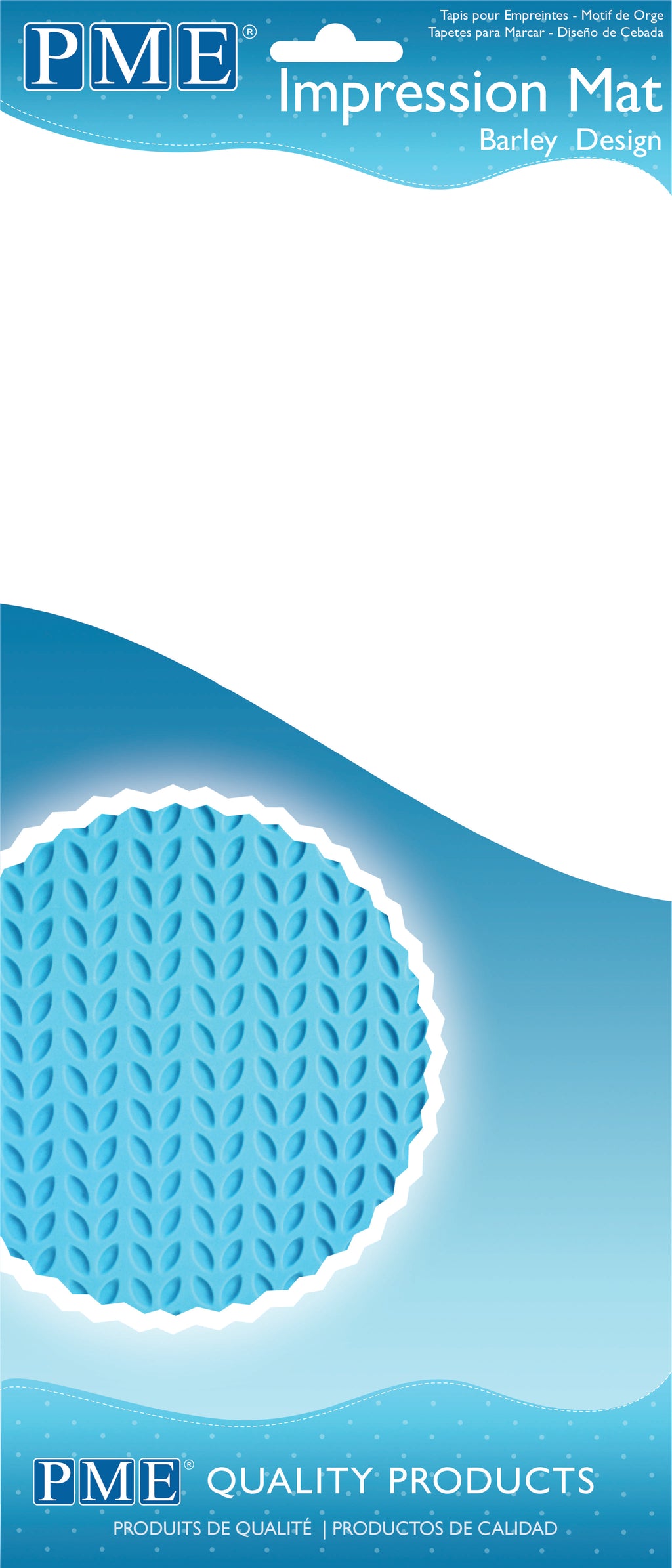 Barley Design Impression Mat (15 x 30.5cm / 6 x 12in)