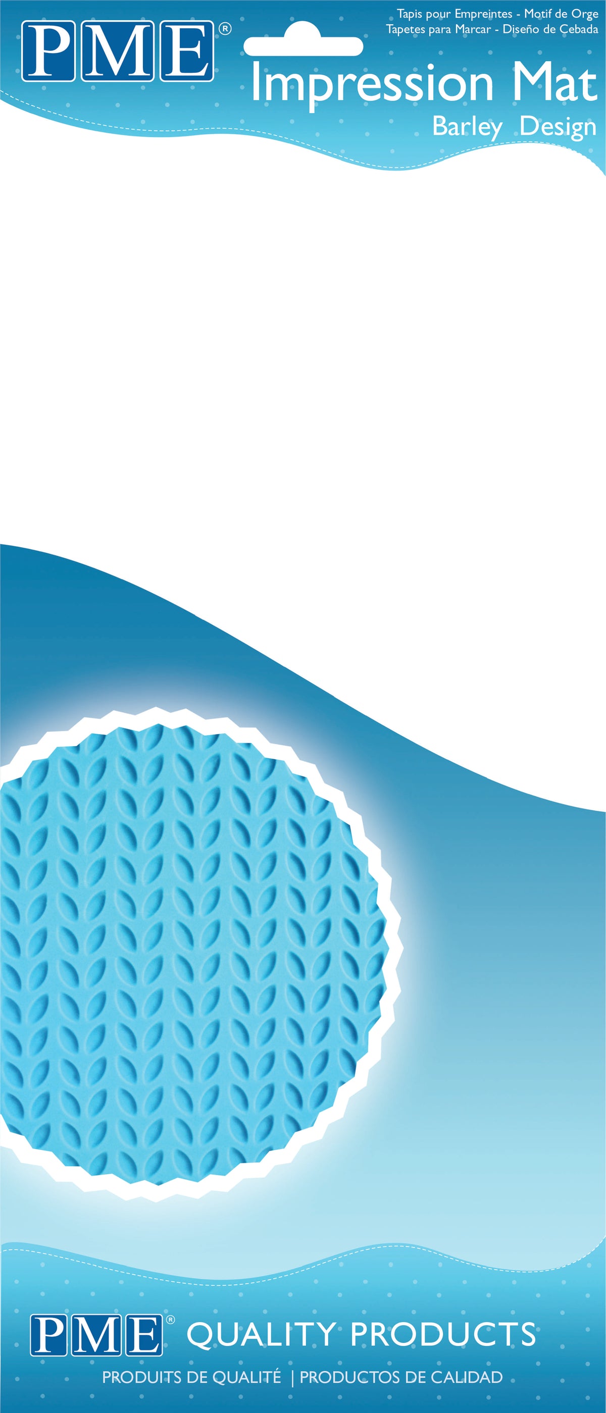Barley Design Impression Mat (15 x 30.5cm / 6 x 12in)