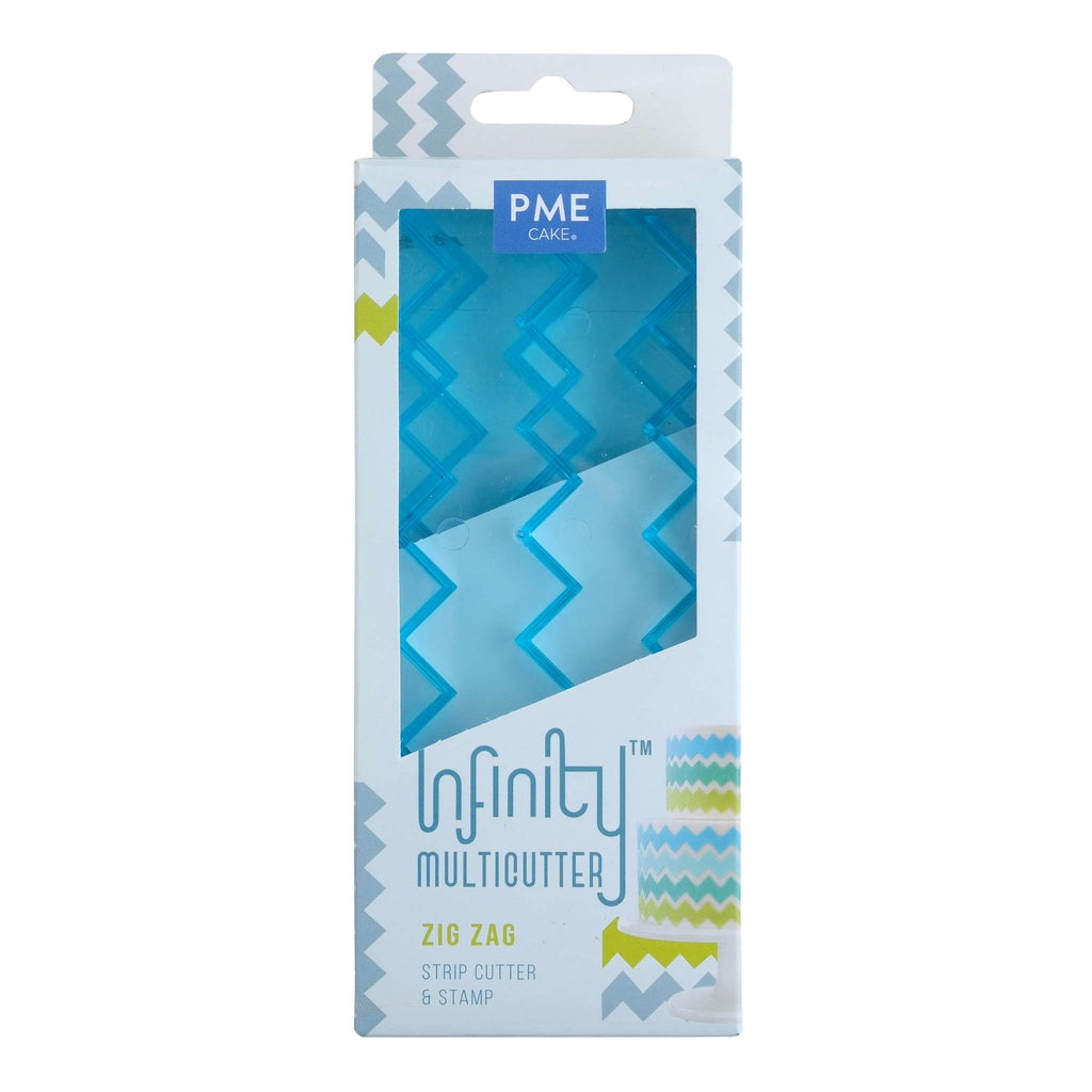 Zig Zag Strip Cutter & Stamp Infinity Multicutter Set Of 2