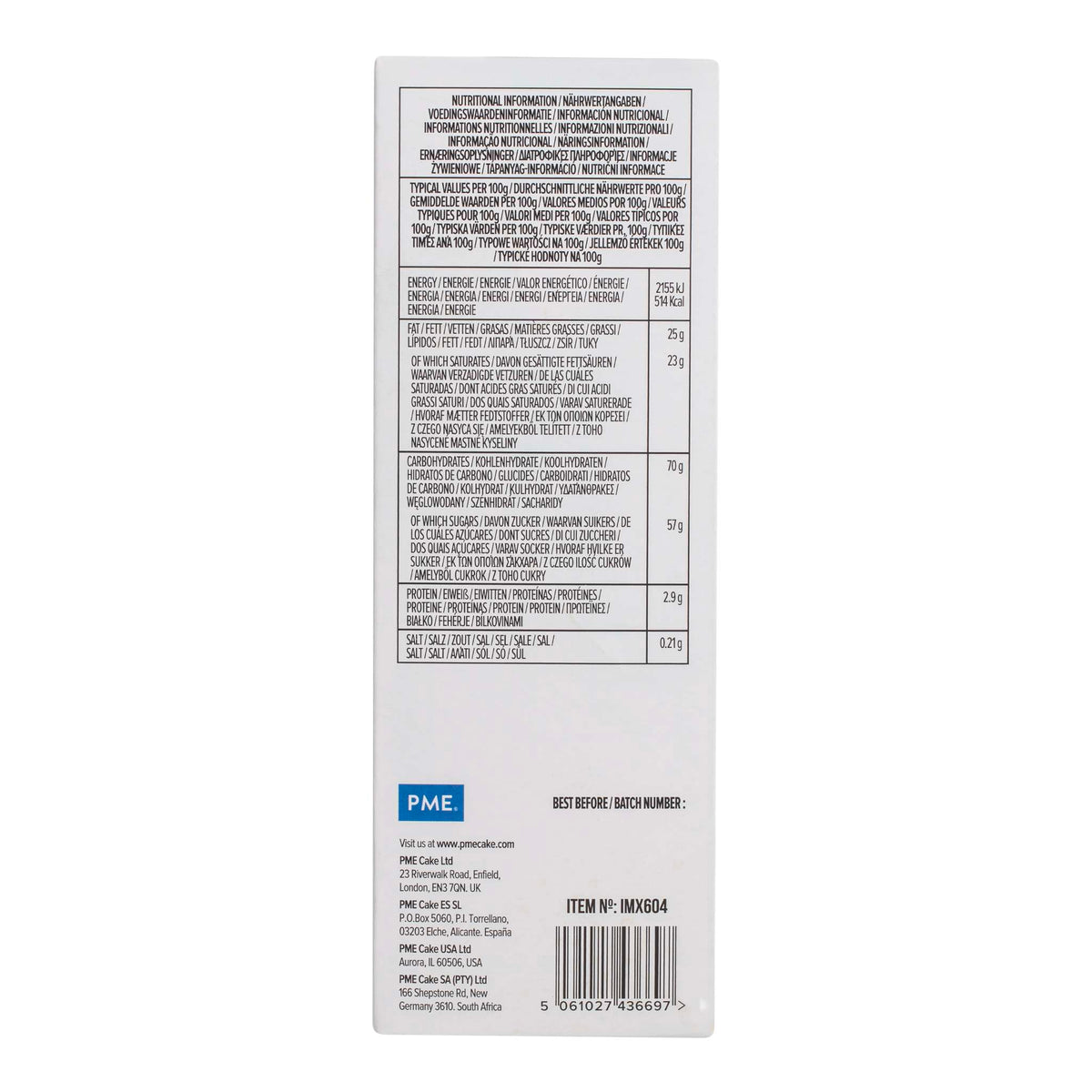 Chantilly Cream Mix (450g)