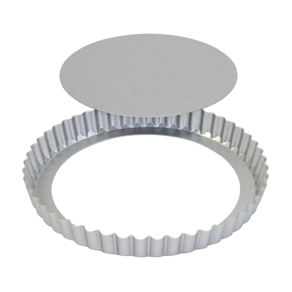 Molde de Aluminio Anodizado para Flan con Base Extraíble Ø 20cm