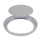 Molde de Aluminio Anodizado para Flan con Base Extraíble Ø 20cm