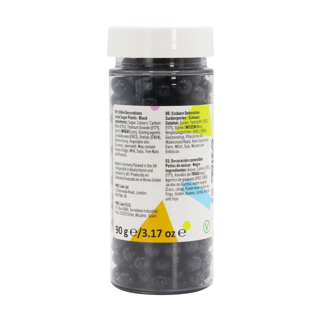 Perlas de Azúcar Grandes Negras 90g