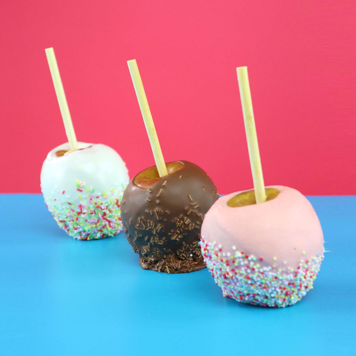 Toffee Apple Bamboo Sticks Pk/30 (13cm / 5.6in)