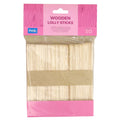 PME Holzlollystäbchen, Packung mit 50