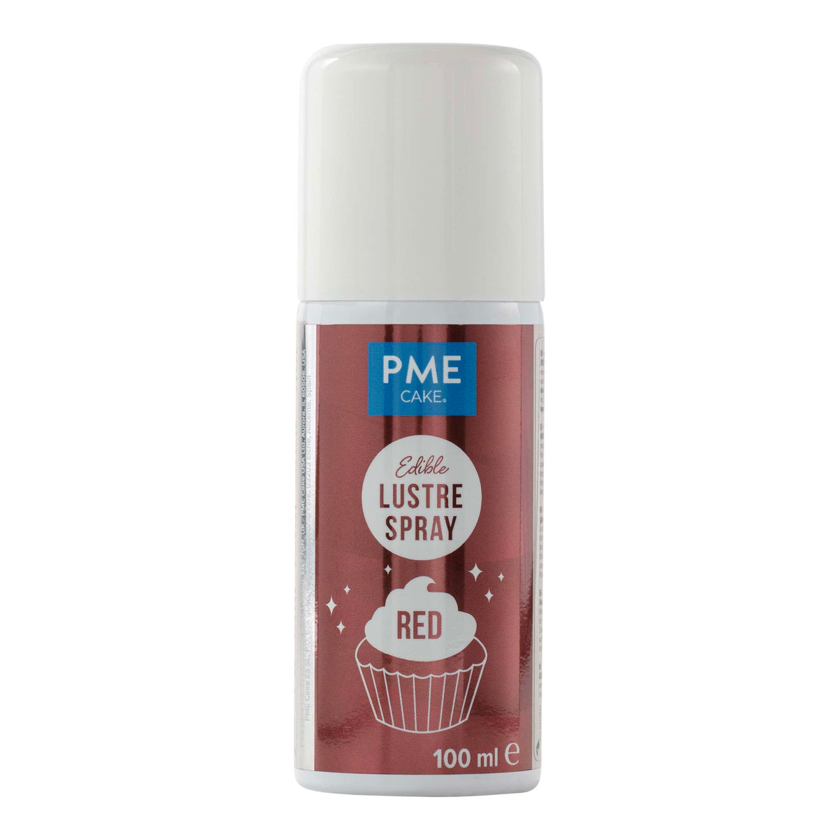 Bombe Lustre Comestible - Rouge (100ml)