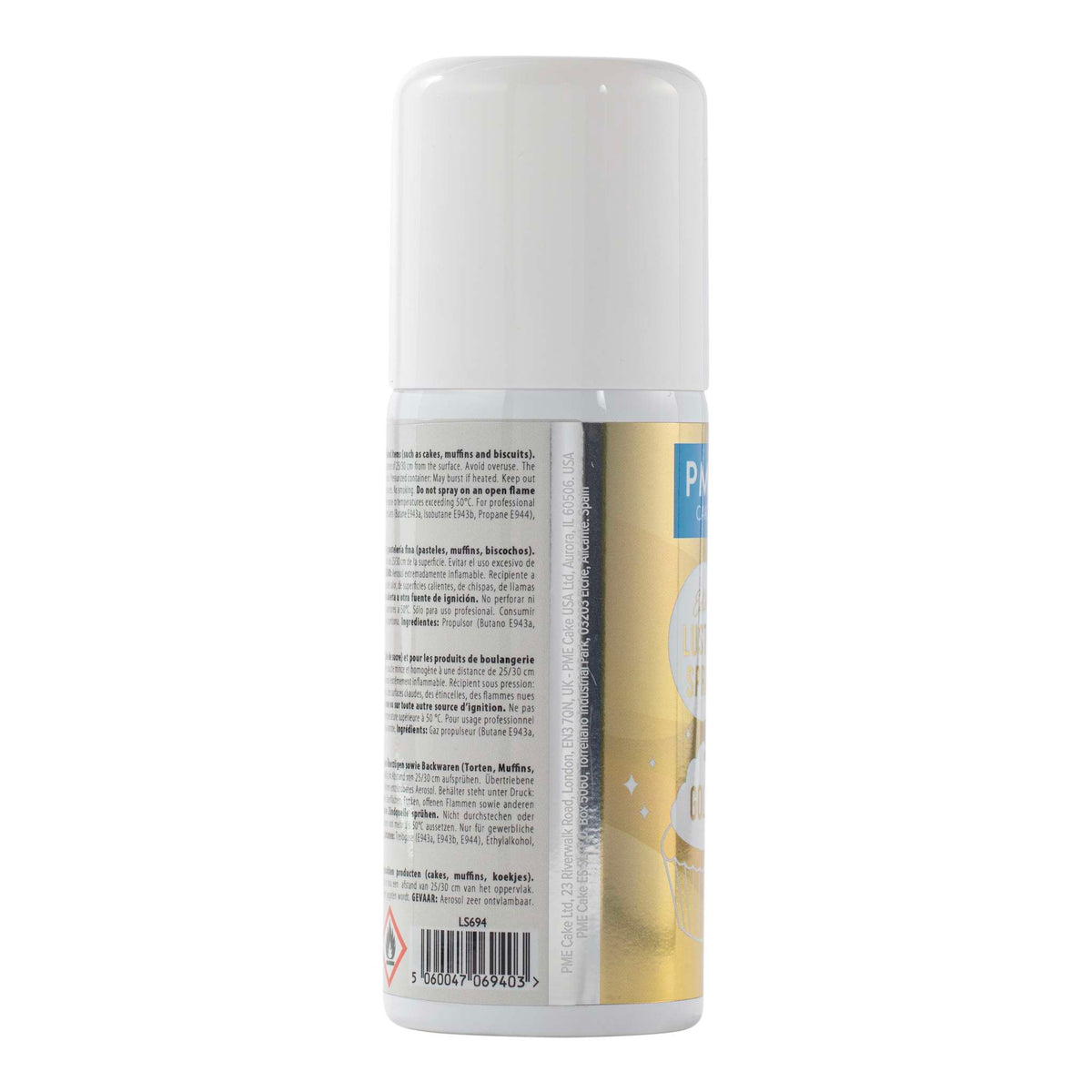 Gold Edible Lustre Spray  (100ml)