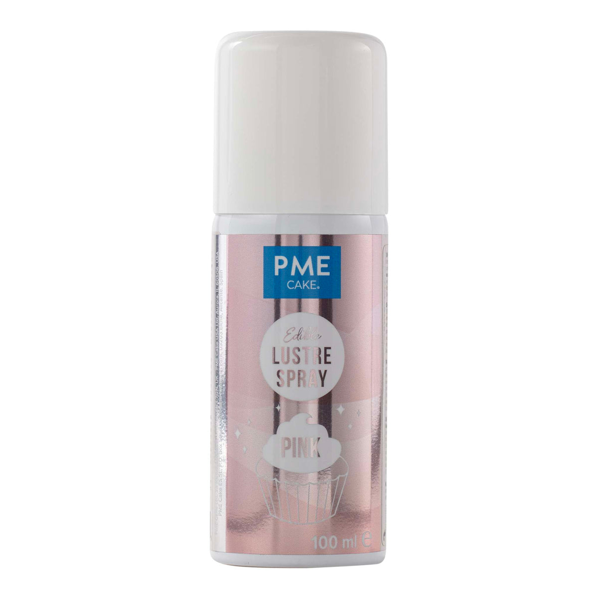 Pink Edible Lustre Spray (100ml)