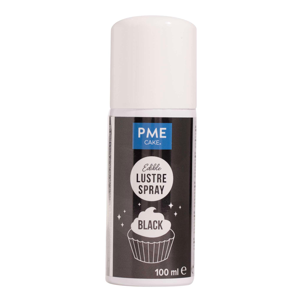Black Edible Lustre Spray (100ml)